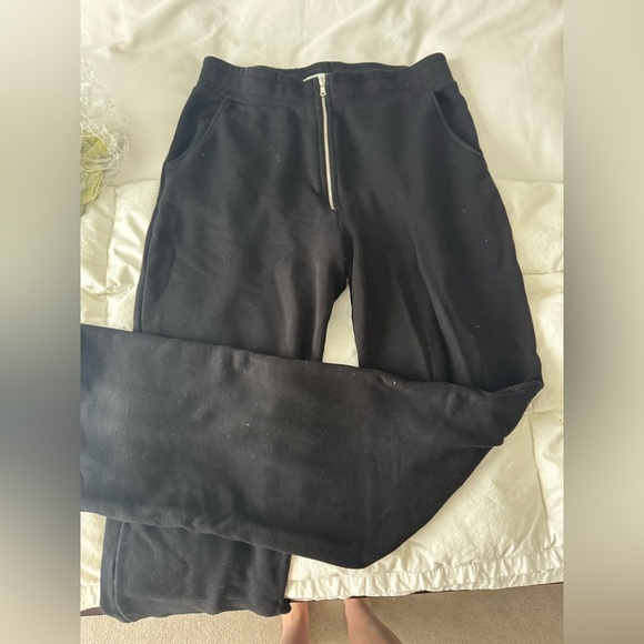 The Manhattan High Waisted Trouser in Jet Black - Picture 2 of 5